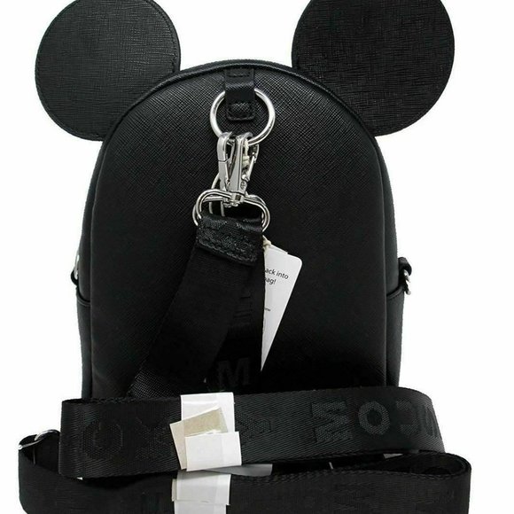 Mickey Mouse Convertible Backpack Black & Red Disney & Loungefly SEALED PACKAGE main image 4